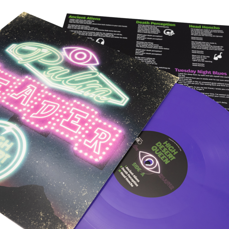 High Desert Queen - Palm Reader Vinyl LP  |  Purple