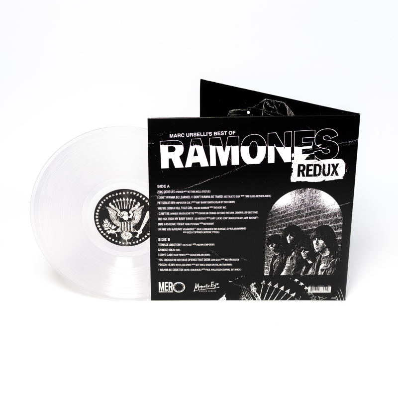 Various Artists - Marc Urselli's Best Of Ramones (Redux) Vinyl Gatefold LP  |  Clear