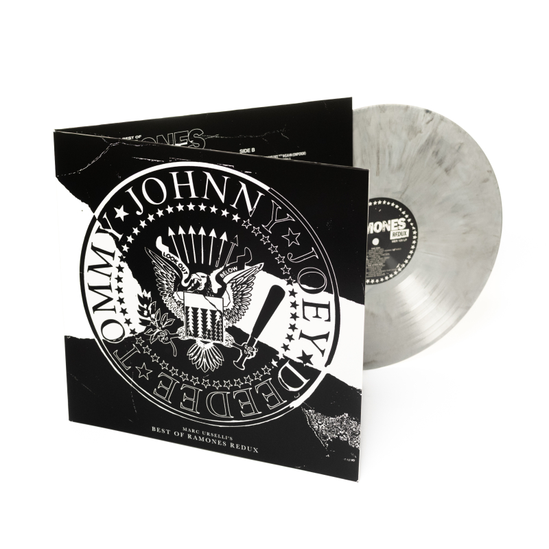 Various Artists - Marc Urselli's Best Of Ramones (Redux) Vinyl Gatefold LP  |  White/Black/Silver Marble