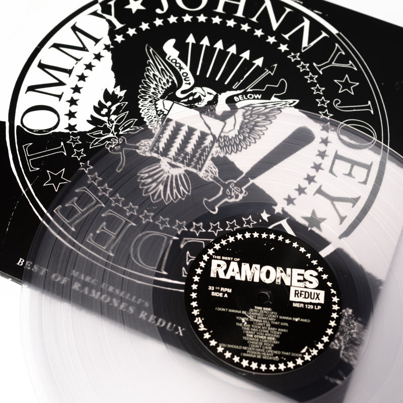Various Artists - Marc Urselli's Best Of Ramones (Redux) Vinyl Gatefold LP  |  Clear