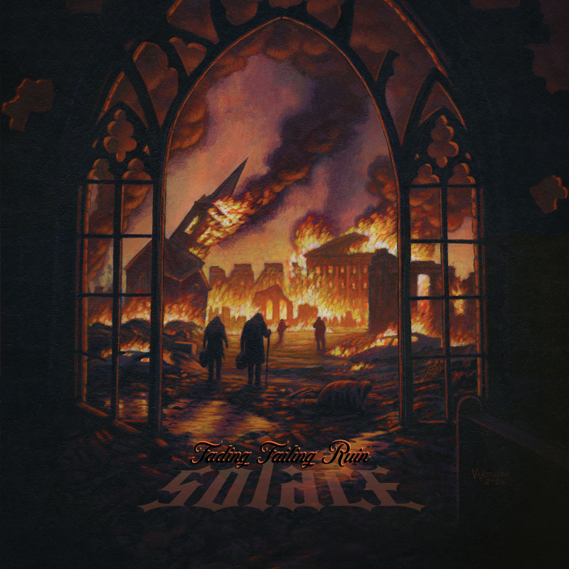 Solace - Fading Failing Ruin Vinyl 2-LP Gatefold  |  Blue/Yellow