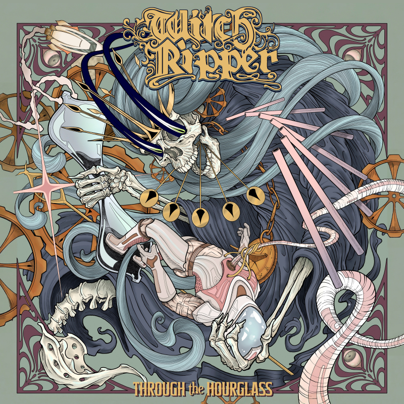 Witch Ripper - Through The Hourglass Vinyl LP  |  Yellow/Black Splatter