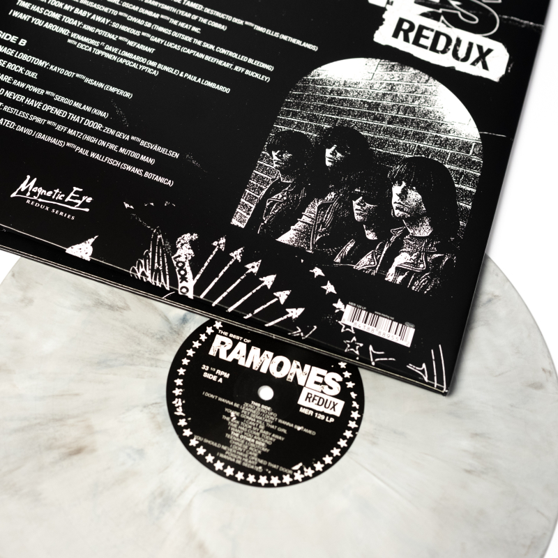 Various Artists - Marc Urselli's Best Of Ramones (Redux) Vinyl Gatefold LP  |  White/Black/Silver Marble