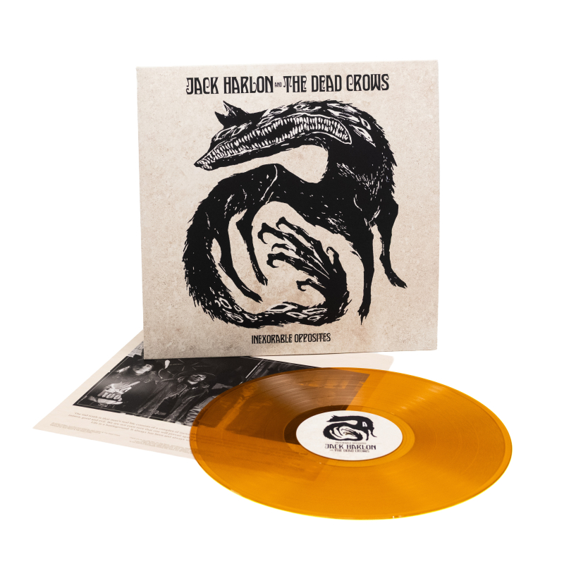 Jack Harlon & The Dead Crows - Inexorable Opposites Vinyl LP  |  Yellow transparent