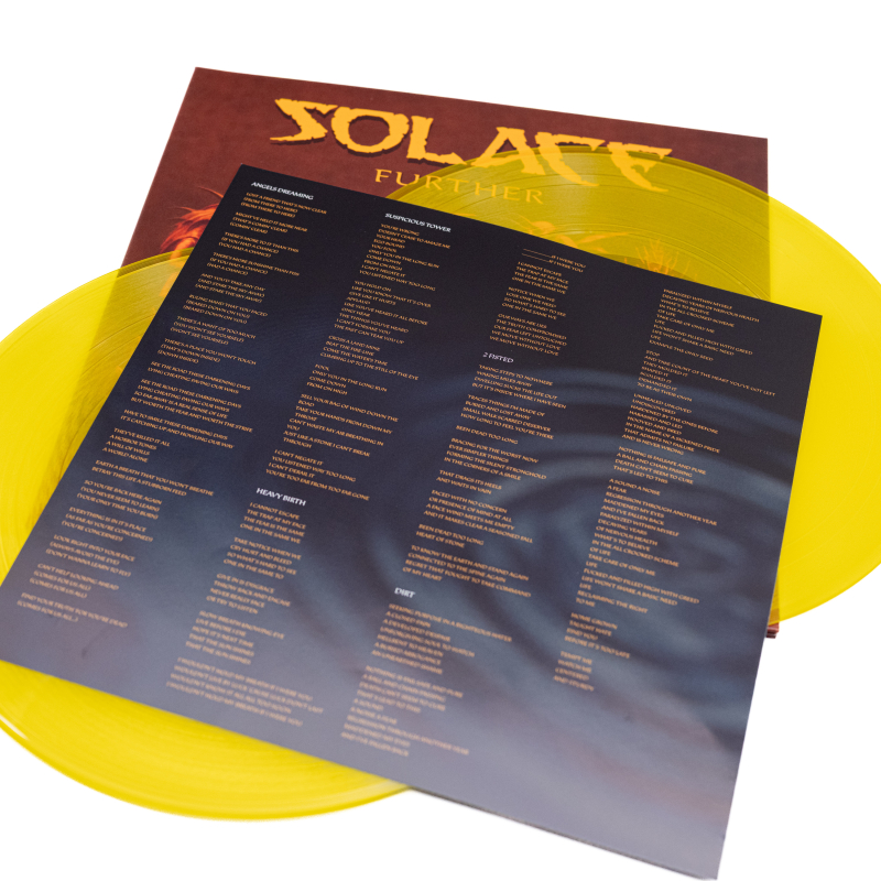 Solace - Further Vinyl 2-LP Gatefold  |  Sun Yellow