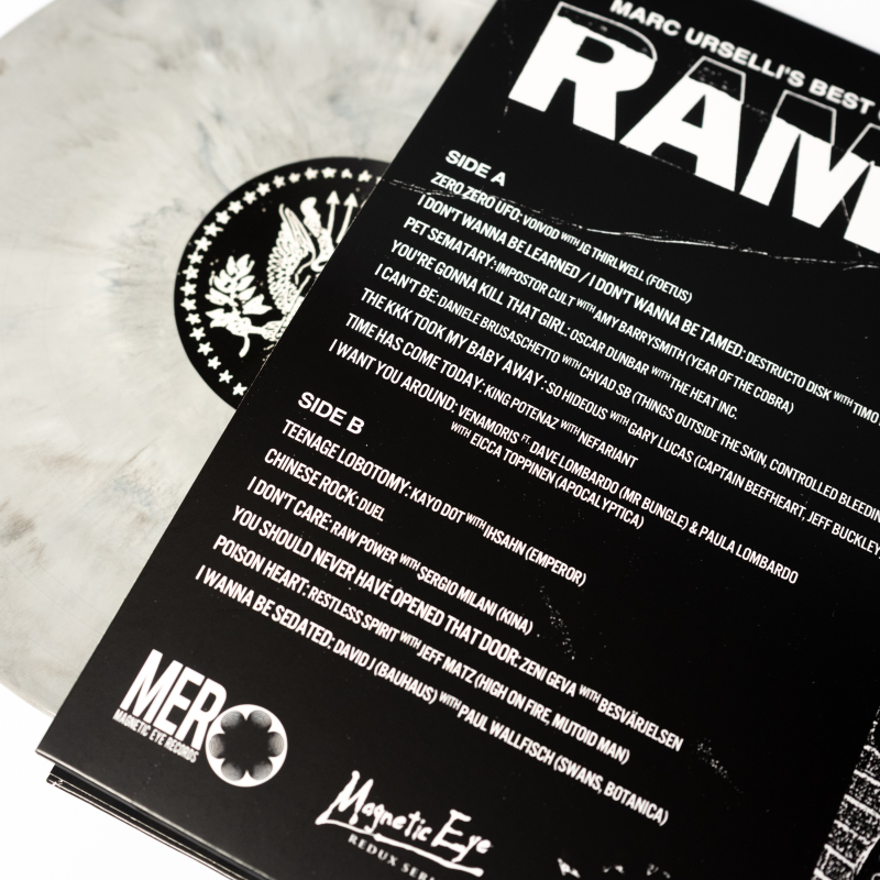 Various Artists - Marc Urselli's Best Of Ramones (Redux) Vinyl Gatefold LP  |  White/Black/Silver Marble