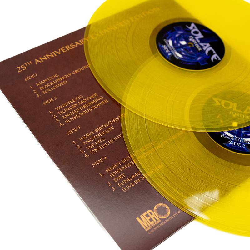Solace - Further Vinyl 2-LP Gatefold  |  Sun Yellow