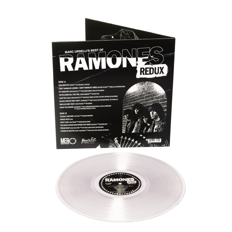 Various Artists - Marc Urselli's Best Of Ramones (Redux) Vinyl Gatefold LP  |  Clear