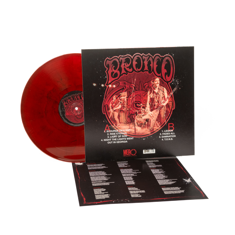 Bronco - Bronco Vinyl LP  |  Red/Black Marble