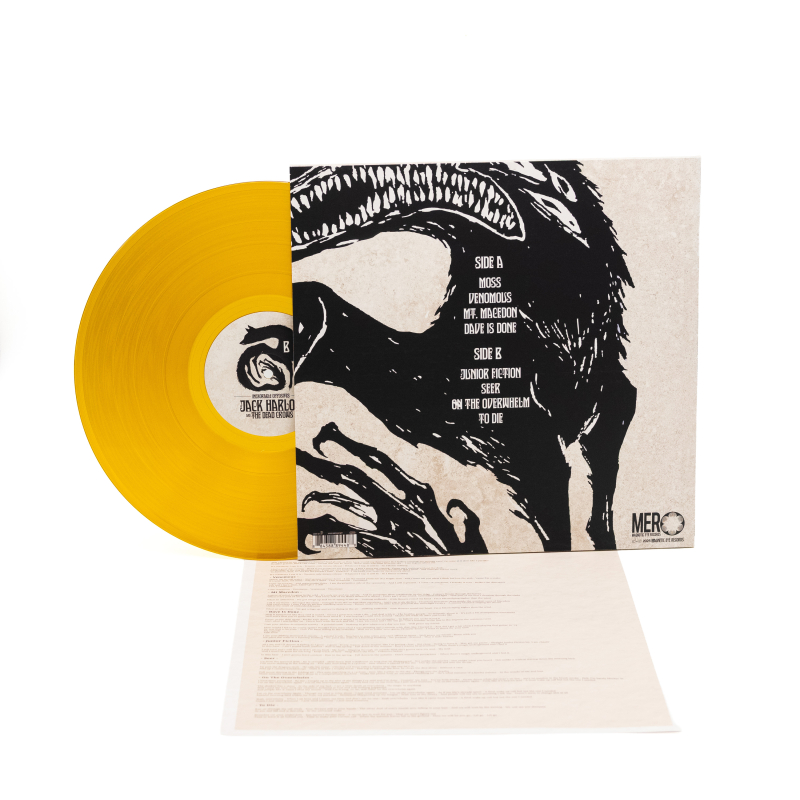Jack Harlon & The Dead Crows - Inexorable Opposites Vinyl LP  |  Yellow transparent