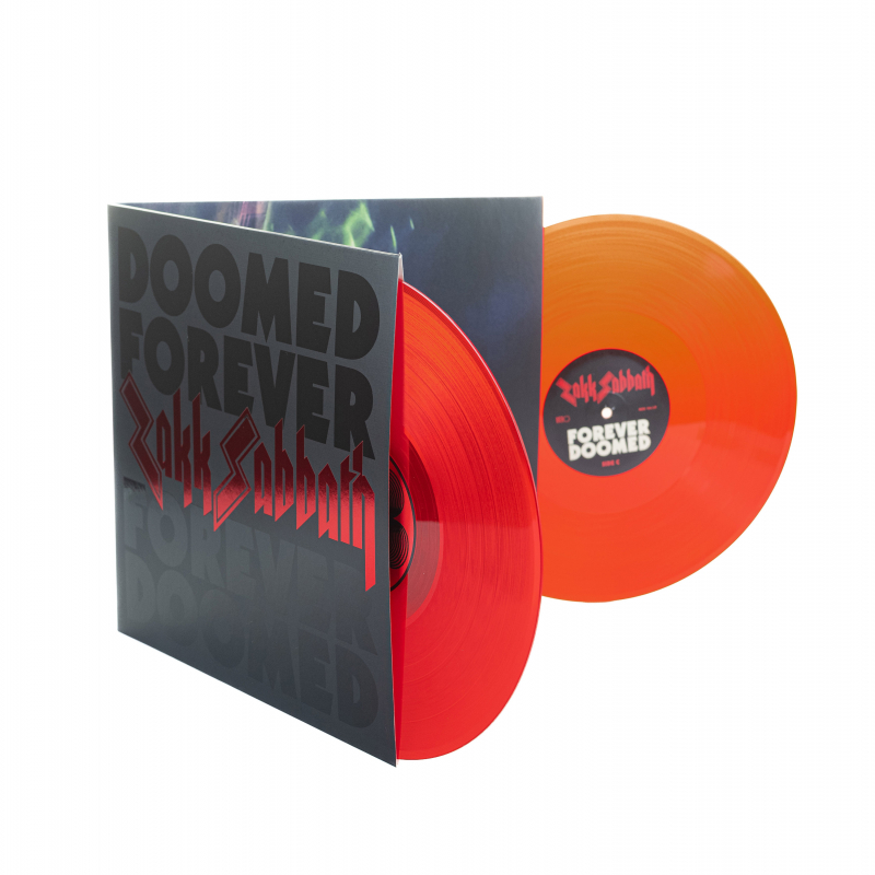 Zakk Sabbath - Doomed Forever Forever Doomed Vinyl 2-LP Gatefold  |  Transparent Red