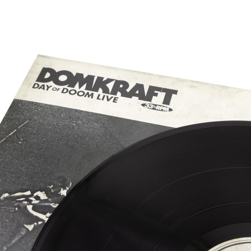 Domkraft - Day Of Doom Live Vinyl LP  |  Black  |  MER079LP