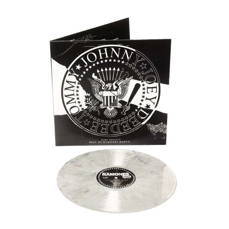 Various Artists - Marc Urselli's Best Of Ramones (Redux) Vinyl Gatefold LP  |  White/Black/Silver Marble